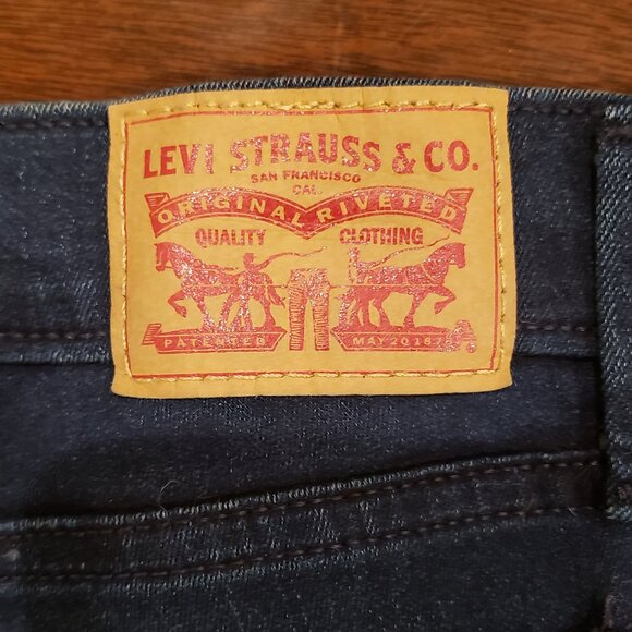 710 Super Skinny Levi Blue Jeans Size 30 - Picture 3 of 12